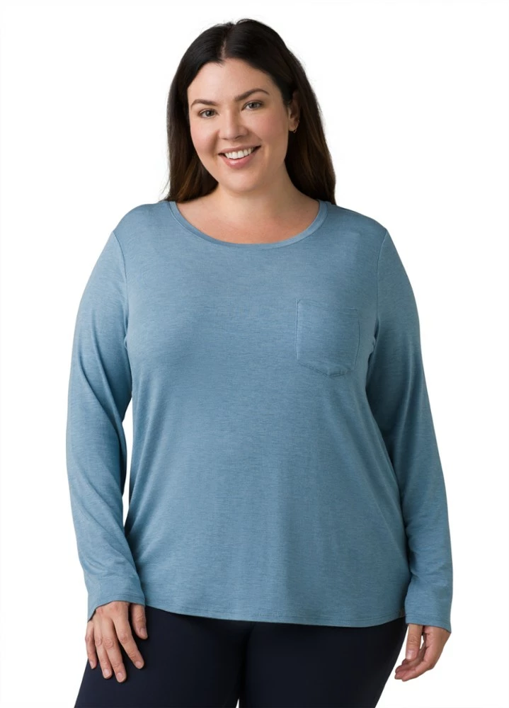 prAna Foundation Long-Sleeve Crew Top - Women's Plus Sizes 3 prAna Foundation Long-Sleeve Crew Top - Women's Plus Sizes